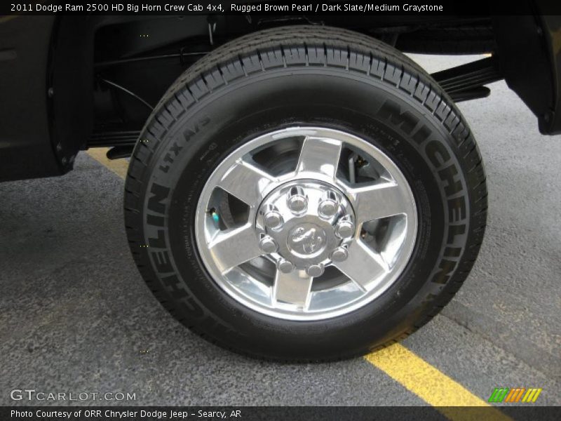 Rugged Brown Pearl / Dark Slate/Medium Graystone 2011 Dodge Ram 2500 HD Big Horn Crew Cab 4x4
