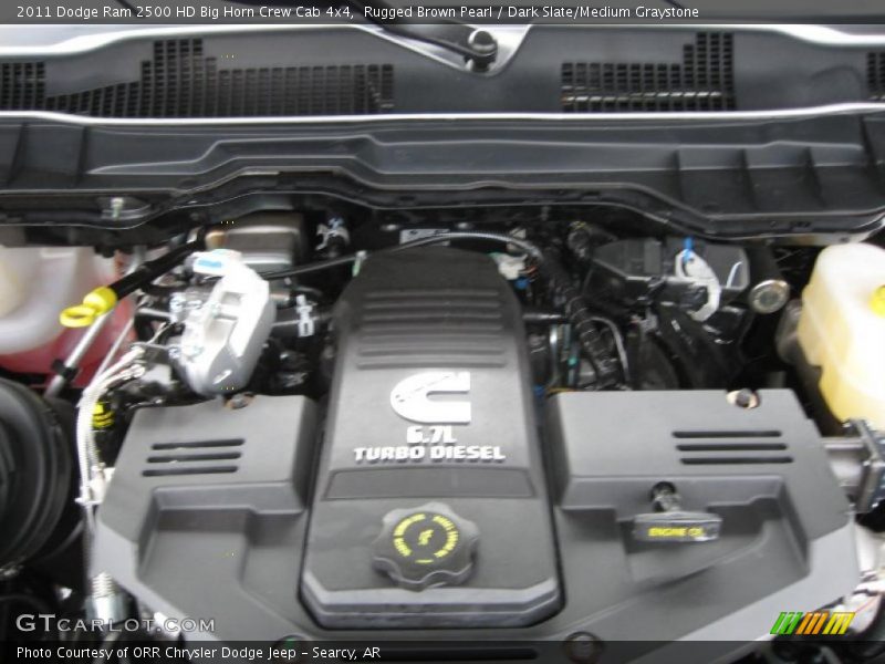 Rugged Brown Pearl / Dark Slate/Medium Graystone 2011 Dodge Ram 2500 HD Big Horn Crew Cab 4x4