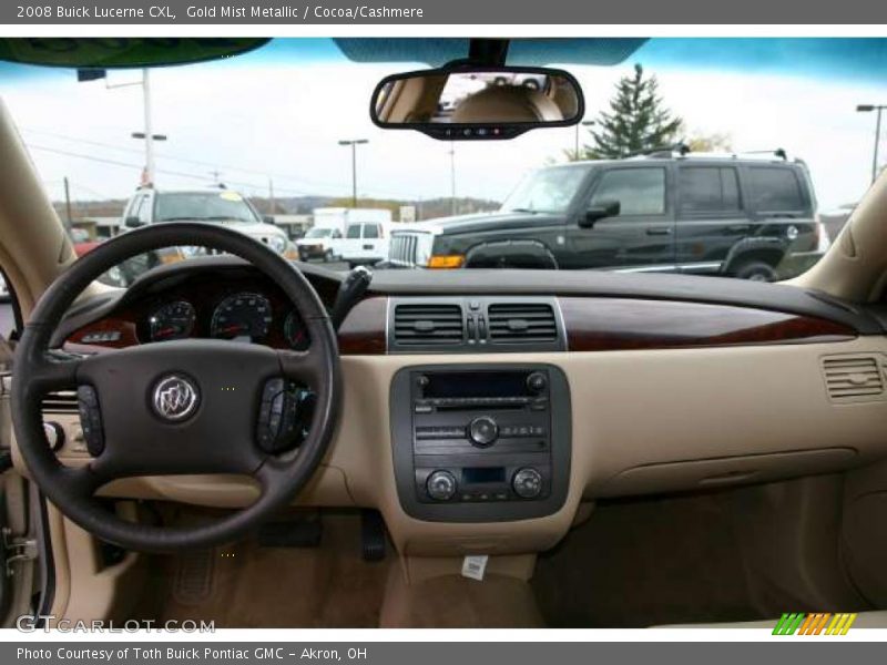 Gold Mist Metallic / Cocoa/Cashmere 2008 Buick Lucerne CXL