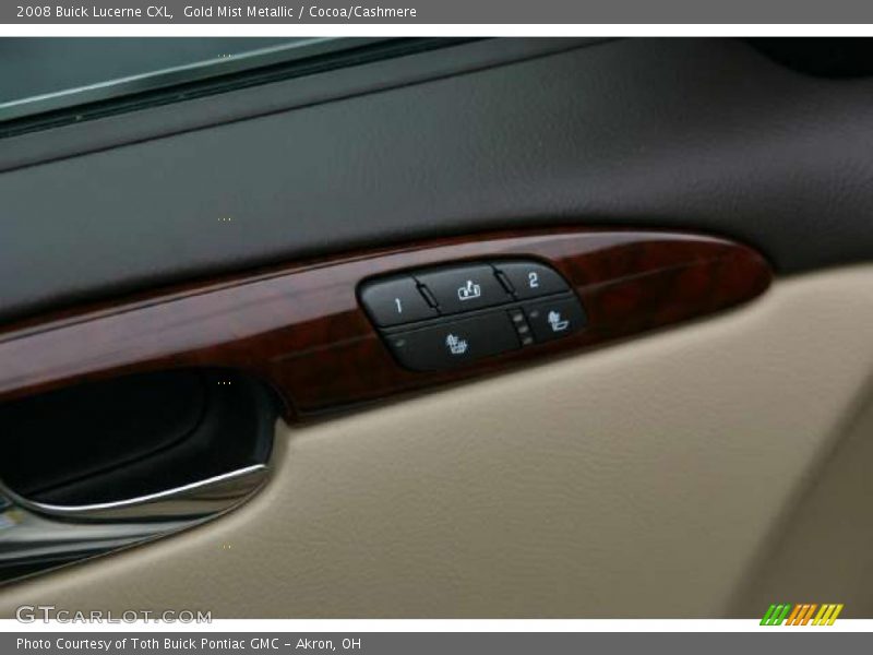Gold Mist Metallic / Cocoa/Cashmere 2008 Buick Lucerne CXL