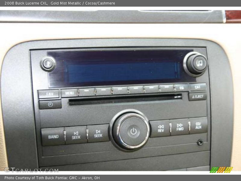 Gold Mist Metallic / Cocoa/Cashmere 2008 Buick Lucerne CXL