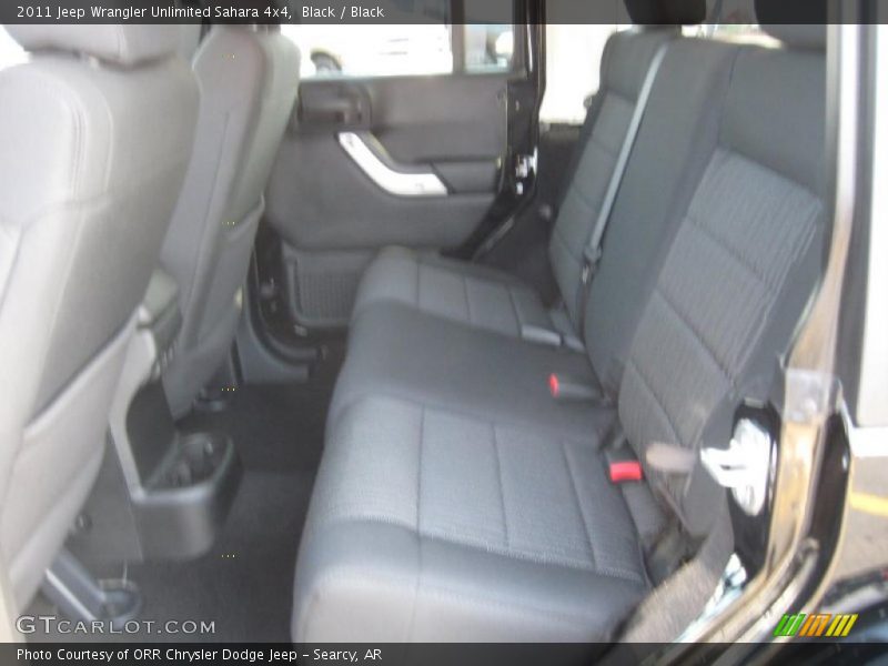 Black / Black 2011 Jeep Wrangler Unlimited Sahara 4x4