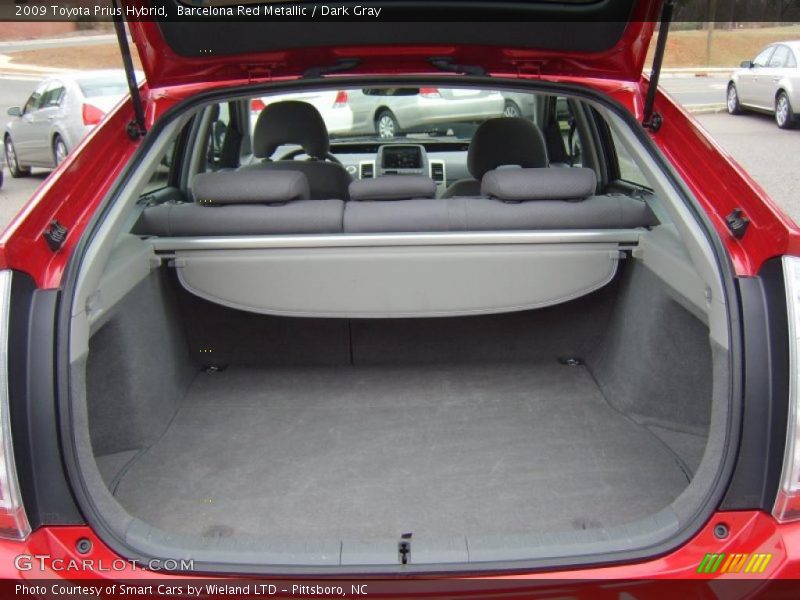 Barcelona Red Metallic / Dark Gray 2009 Toyota Prius Hybrid