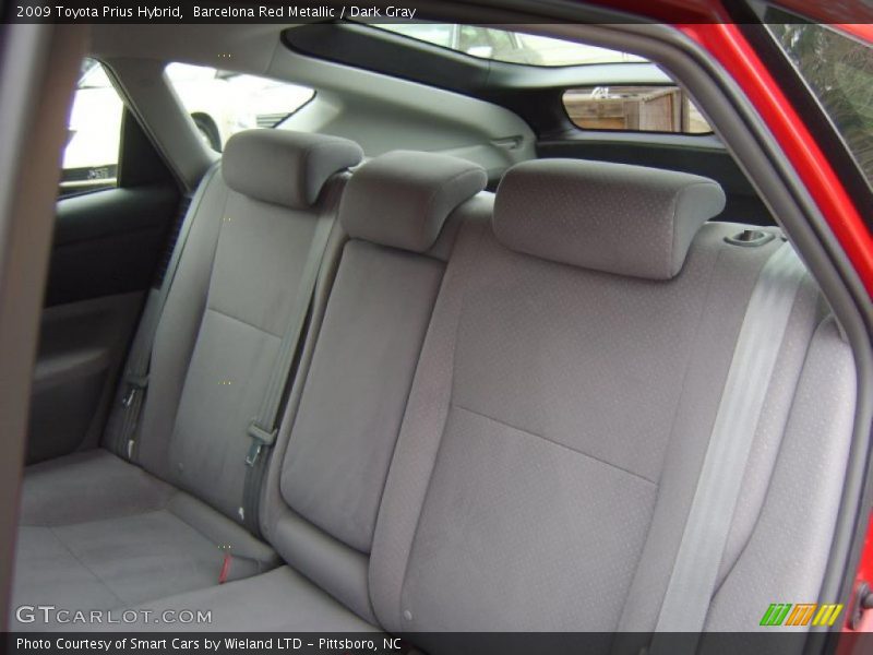 Barcelona Red Metallic / Dark Gray 2009 Toyota Prius Hybrid