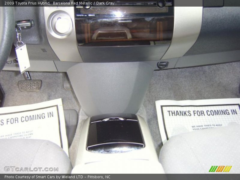 Barcelona Red Metallic / Dark Gray 2009 Toyota Prius Hybrid