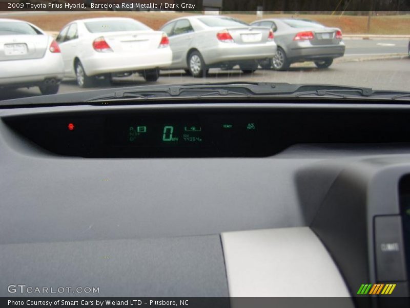 Barcelona Red Metallic / Dark Gray 2009 Toyota Prius Hybrid