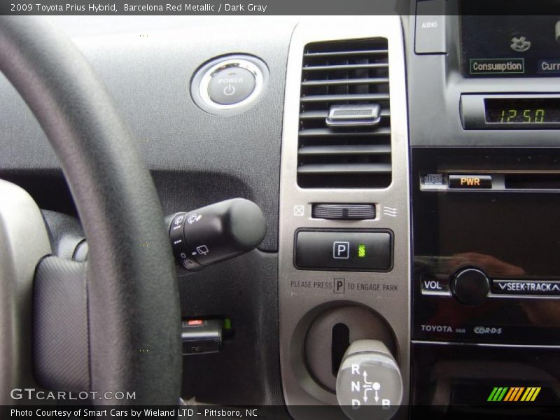 Barcelona Red Metallic / Dark Gray 2009 Toyota Prius Hybrid