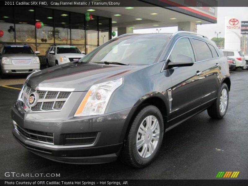 Gray Flannel Metallic / Titanium/Ebony 2011 Cadillac SRX FWD