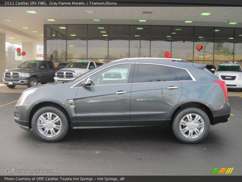 Gray Flannel Metallic / Titanium/Ebony 2011 Cadillac SRX FWD