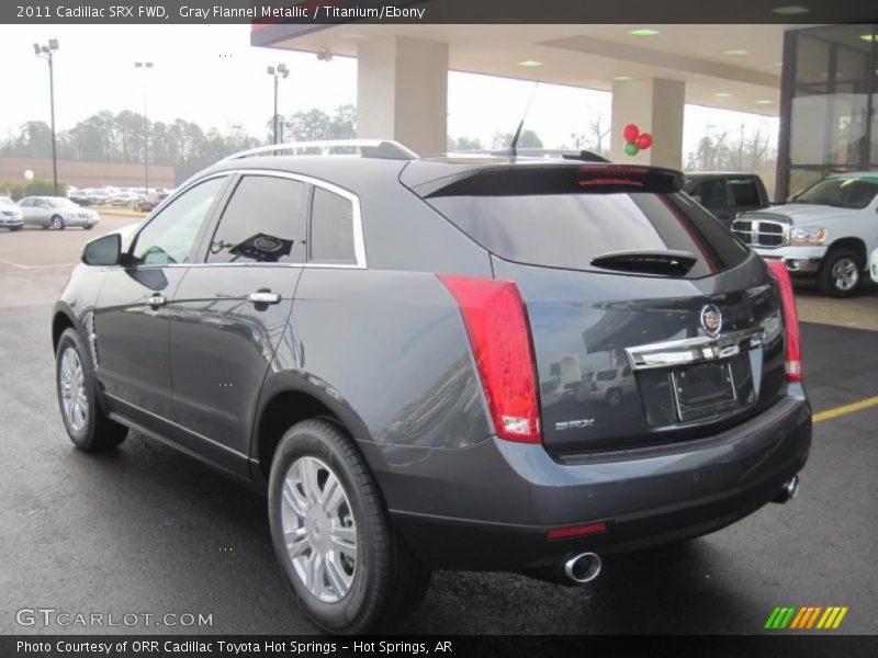 Gray Flannel Metallic / Titanium/Ebony 2011 Cadillac SRX FWD