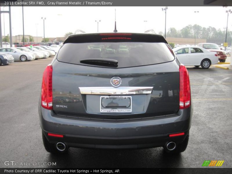Gray Flannel Metallic / Titanium/Ebony 2011 Cadillac SRX FWD