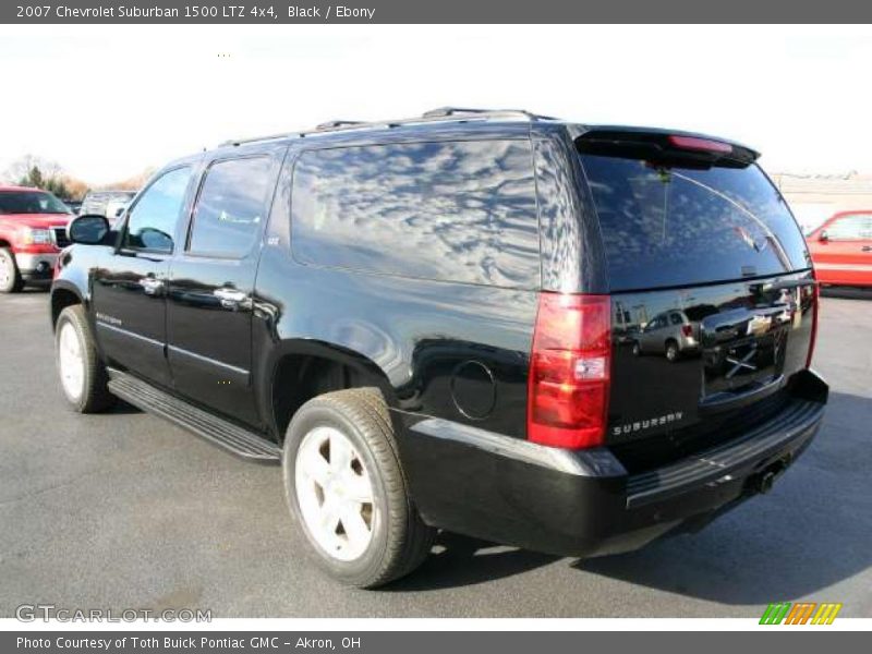 Black / Ebony 2007 Chevrolet Suburban 1500 LTZ 4x4