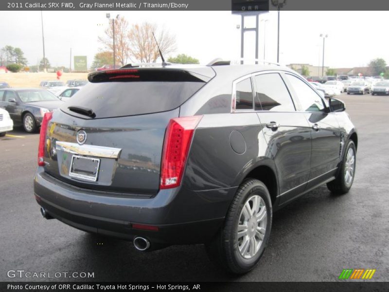 Gray Flannel Metallic / Titanium/Ebony 2011 Cadillac SRX FWD