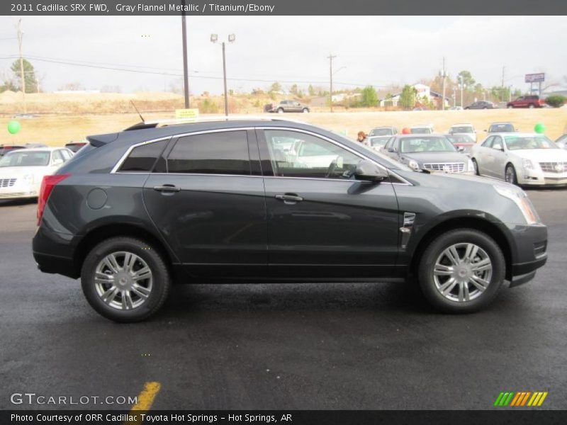 Gray Flannel Metallic / Titanium/Ebony 2011 Cadillac SRX FWD