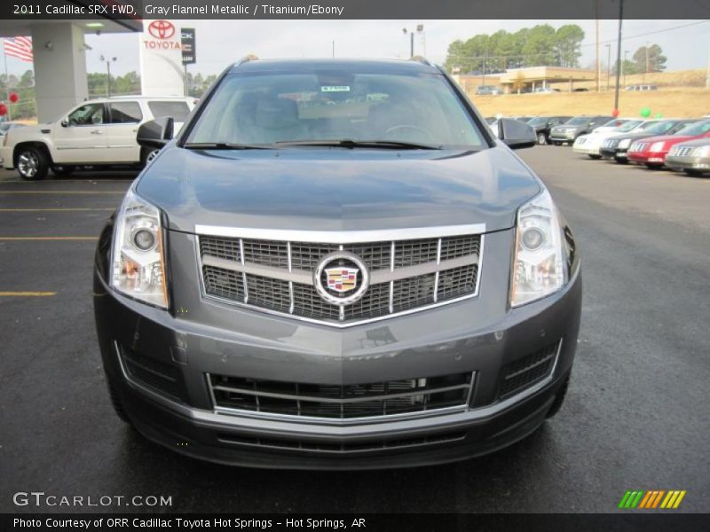 Gray Flannel Metallic / Titanium/Ebony 2011 Cadillac SRX FWD