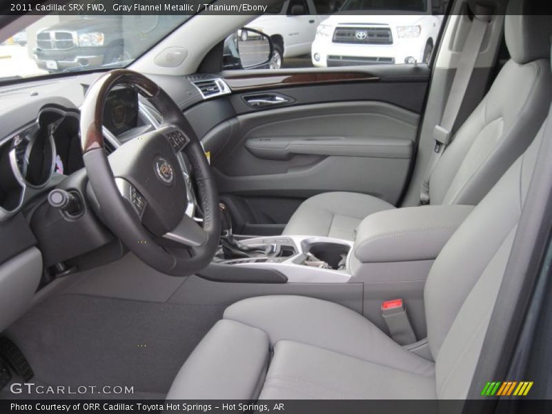 Gray Flannel Metallic / Titanium/Ebony 2011 Cadillac SRX FWD