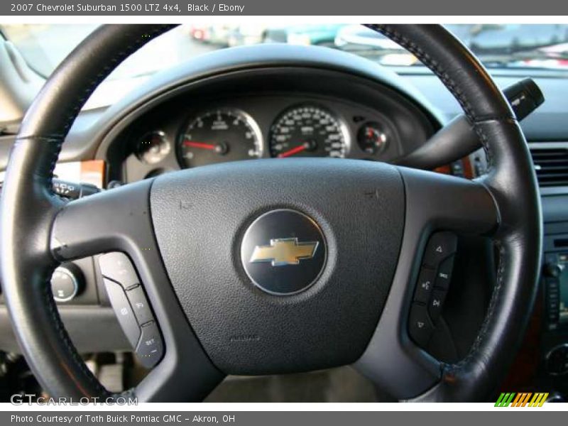 Black / Ebony 2007 Chevrolet Suburban 1500 LTZ 4x4
