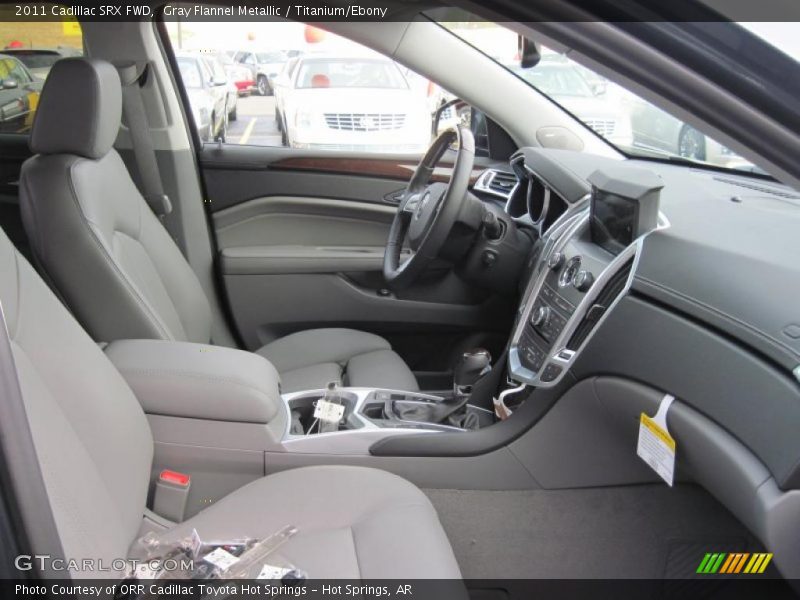 Gray Flannel Metallic / Titanium/Ebony 2011 Cadillac SRX FWD