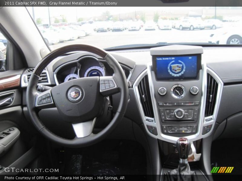 Gray Flannel Metallic / Titanium/Ebony 2011 Cadillac SRX FWD