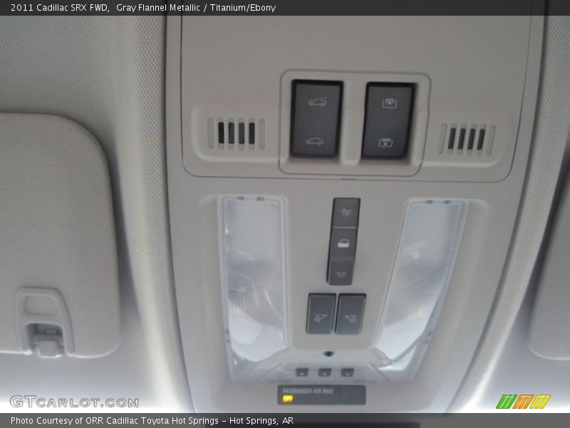 Gray Flannel Metallic / Titanium/Ebony 2011 Cadillac SRX FWD