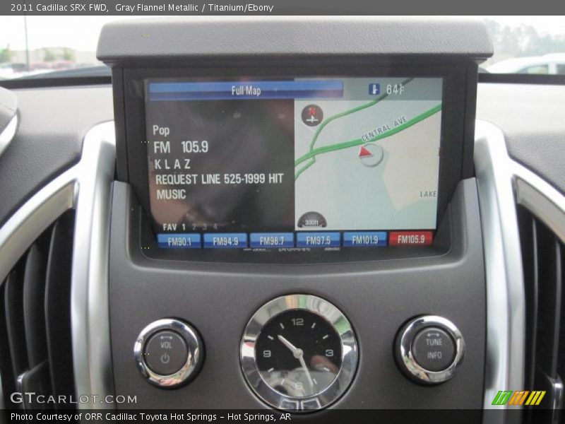 Gray Flannel Metallic / Titanium/Ebony 2011 Cadillac SRX FWD