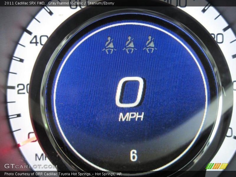 Gray Flannel Metallic / Titanium/Ebony 2011 Cadillac SRX FWD