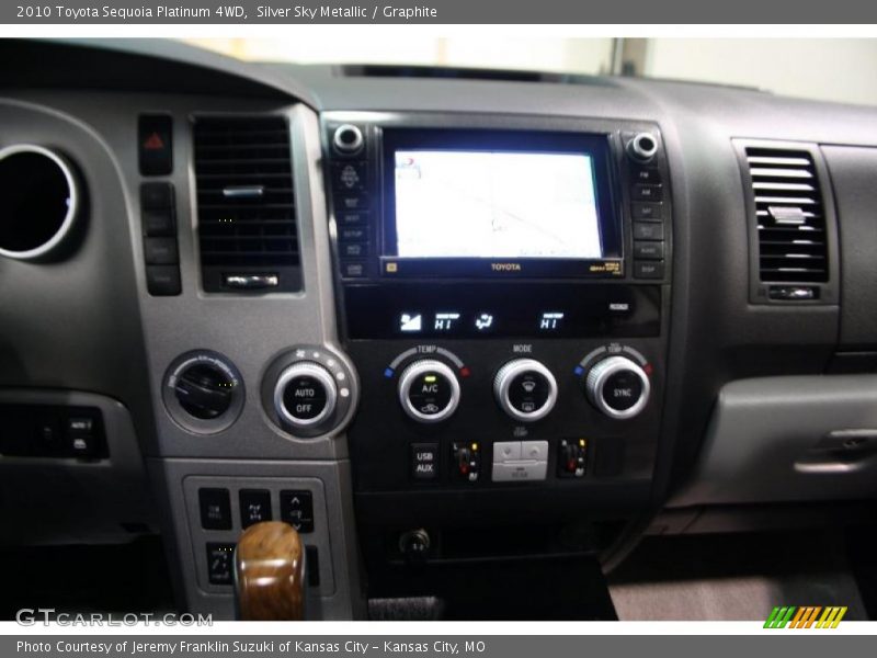 Silver Sky Metallic / Graphite 2010 Toyota Sequoia Platinum 4WD