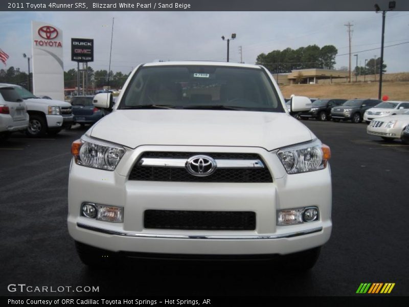 Blizzard White Pearl / Sand Beige 2011 Toyota 4Runner SR5