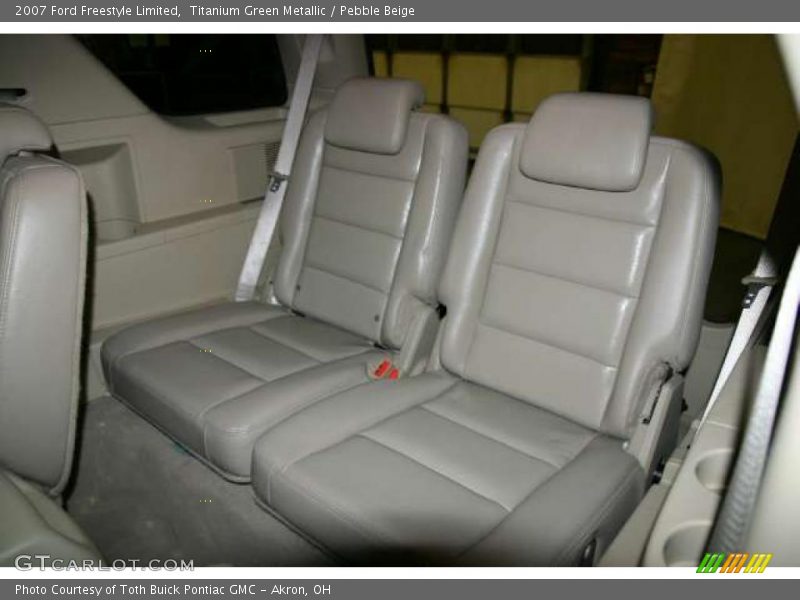 Titanium Green Metallic / Pebble Beige 2007 Ford Freestyle Limited