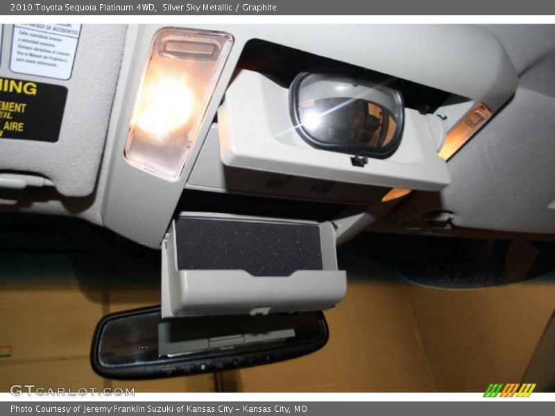 Silver Sky Metallic / Graphite 2010 Toyota Sequoia Platinum 4WD