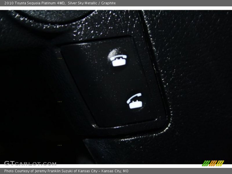Silver Sky Metallic / Graphite 2010 Toyota Sequoia Platinum 4WD