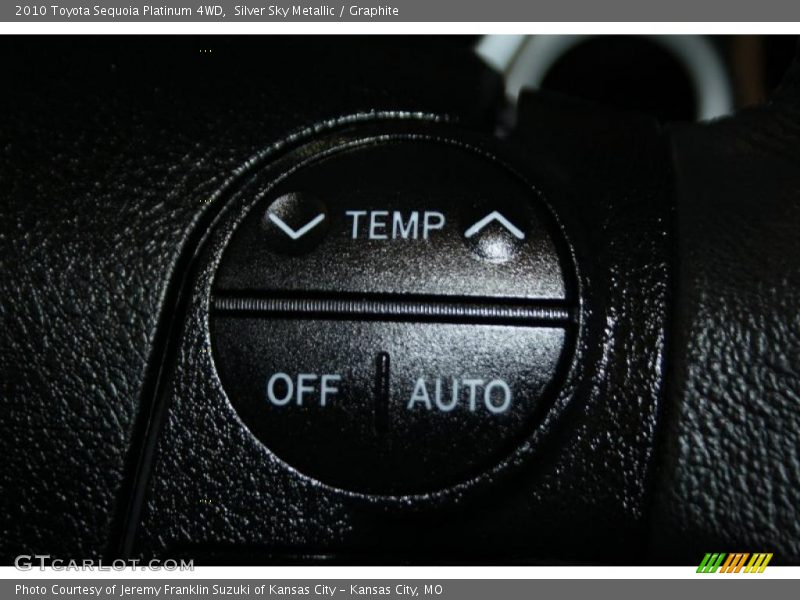 Silver Sky Metallic / Graphite 2010 Toyota Sequoia Platinum 4WD