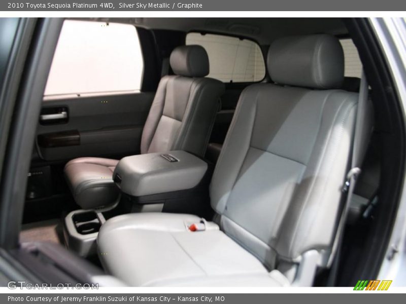 Silver Sky Metallic / Graphite 2010 Toyota Sequoia Platinum 4WD
