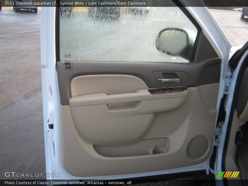 Summit White / Light Cashmere/Dark Cashmere 2011 Chevrolet Suburban LT