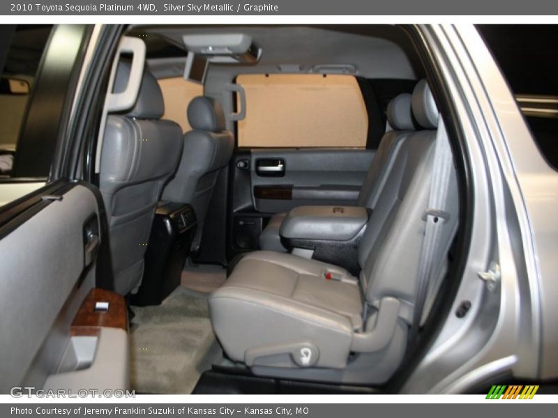 Silver Sky Metallic / Graphite 2010 Toyota Sequoia Platinum 4WD