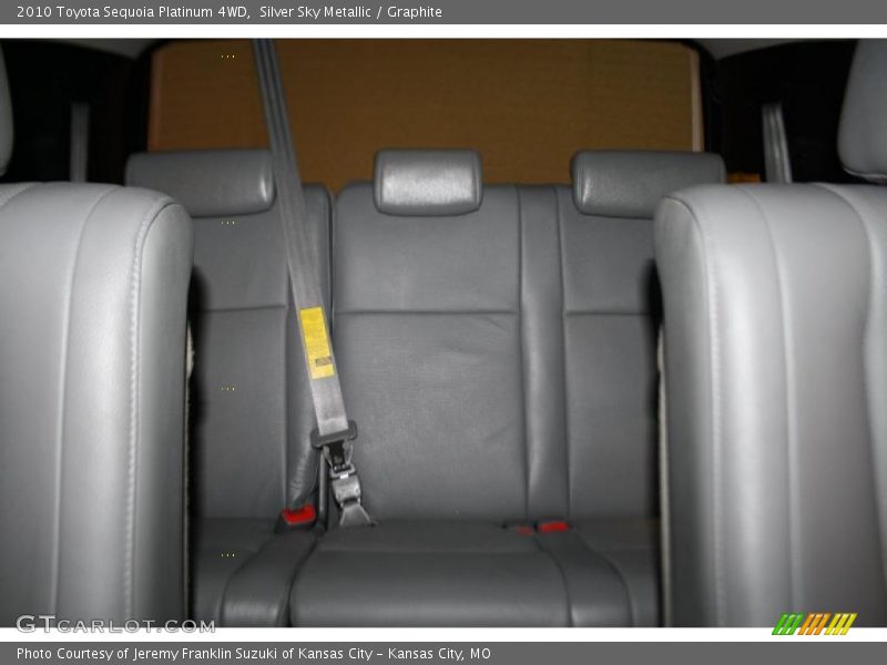 Silver Sky Metallic / Graphite 2010 Toyota Sequoia Platinum 4WD