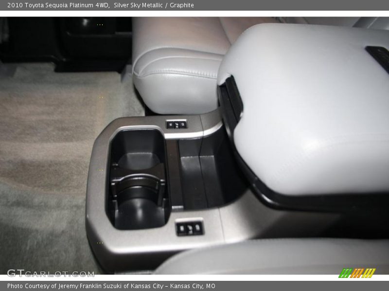 Silver Sky Metallic / Graphite 2010 Toyota Sequoia Platinum 4WD