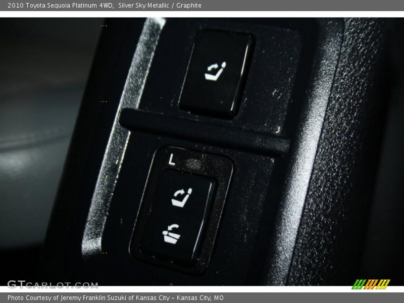 Silver Sky Metallic / Graphite 2010 Toyota Sequoia Platinum 4WD