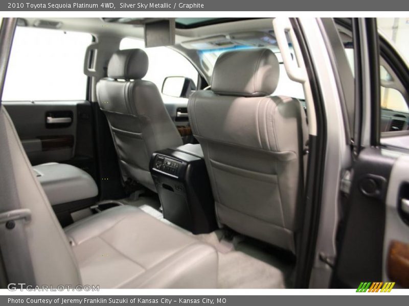 Silver Sky Metallic / Graphite 2010 Toyota Sequoia Platinum 4WD
