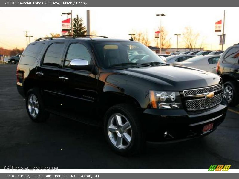 Black / Ebony 2008 Chevrolet Tahoe Z71 4x4