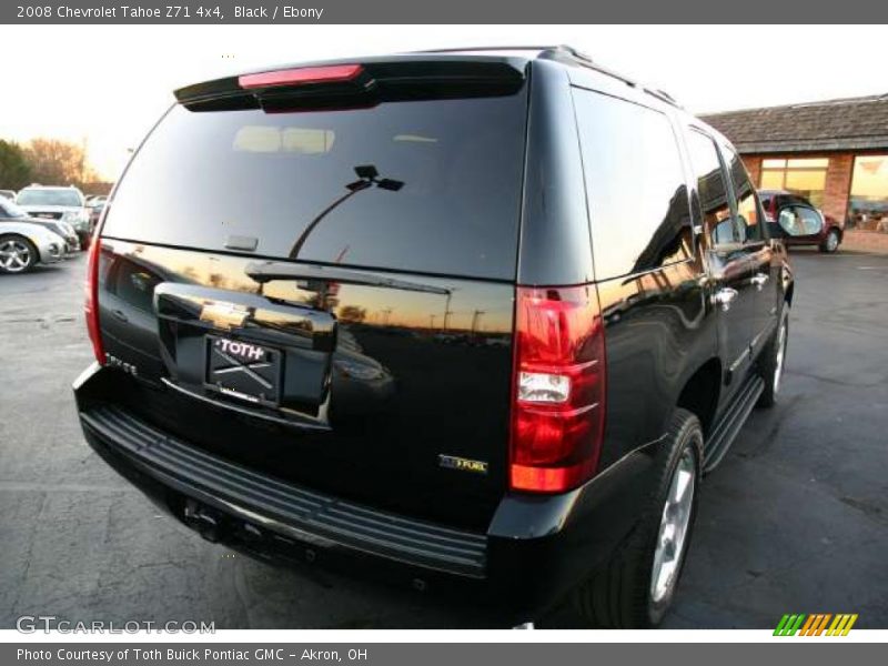 Black / Ebony 2008 Chevrolet Tahoe Z71 4x4