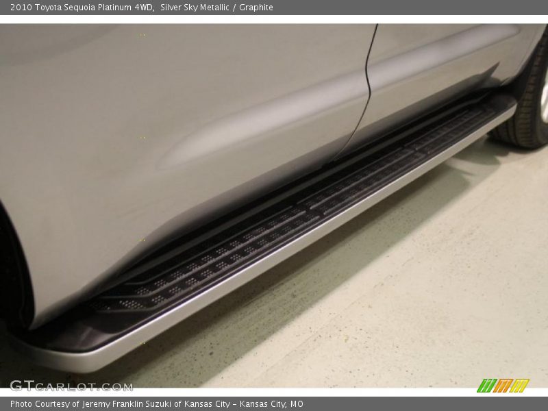 Silver Sky Metallic / Graphite 2010 Toyota Sequoia Platinum 4WD