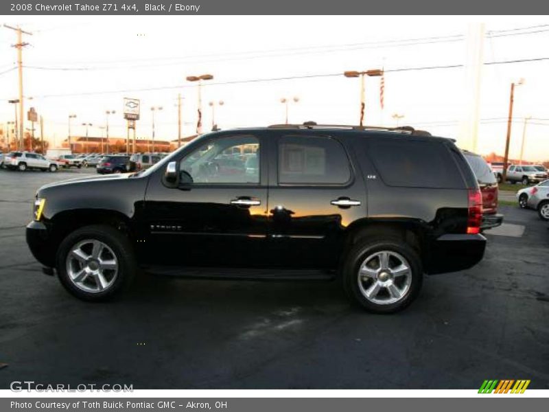 Black / Ebony 2008 Chevrolet Tahoe Z71 4x4