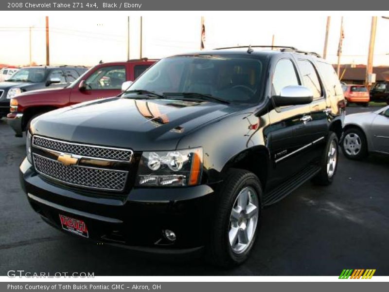 Black / Ebony 2008 Chevrolet Tahoe Z71 4x4