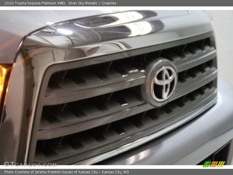 Silver Sky Metallic / Graphite 2010 Toyota Sequoia Platinum 4WD
