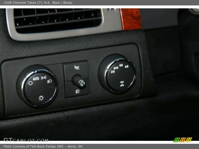 Black / Ebony 2008 Chevrolet Tahoe Z71 4x4