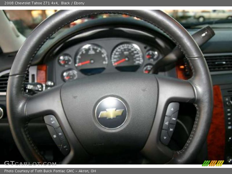 Black / Ebony 2008 Chevrolet Tahoe Z71 4x4