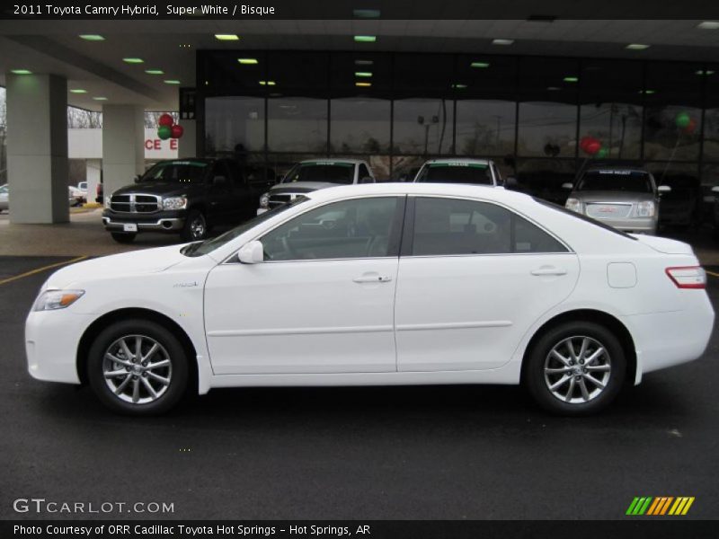 2011 Camry Hybrid Super White