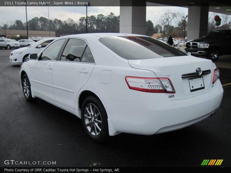 Super White / Bisque 2011 Toyota Camry Hybrid