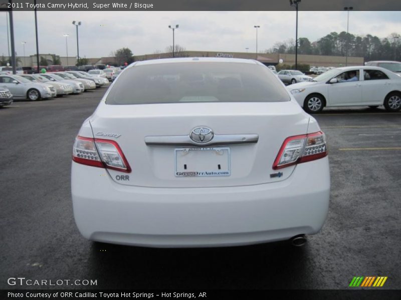 Super White / Bisque 2011 Toyota Camry Hybrid